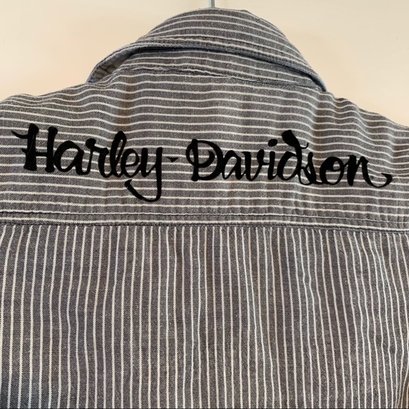 Harley-Davidson | Reversible Button Up Plaid Shirt - Picture 15 of 16